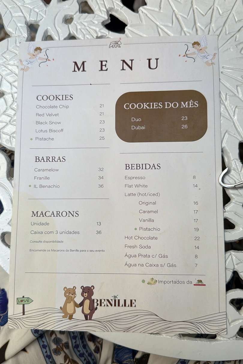Benille Patisserie cover