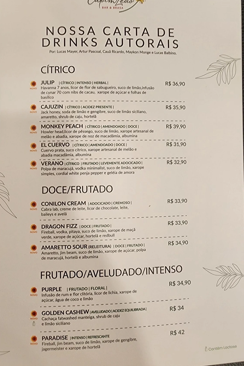 Capim Leão Bar e Brasa cover