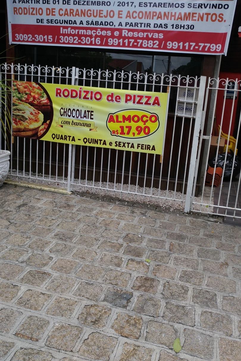 Chocolate com Banana - Rodízio de Pizza / Caranguejo em Curitiba cover